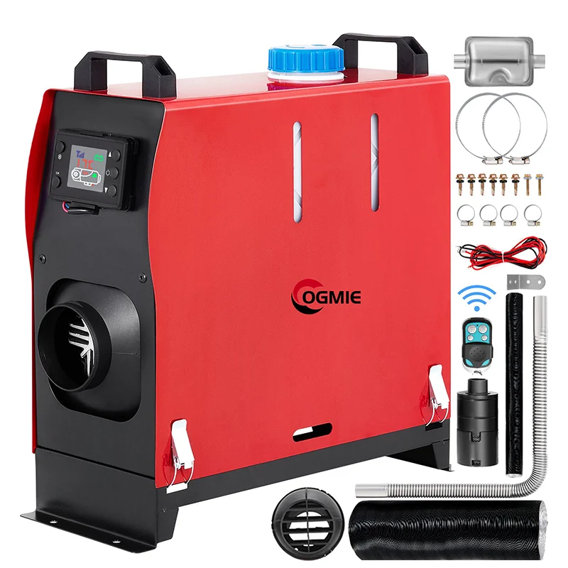 

OGMIE 8KW 12V/24V/220V/110V Diesel Heater Aluminium Core Bunk Caravan Boats Home Universal Fitment New 2-Year Warranty Working