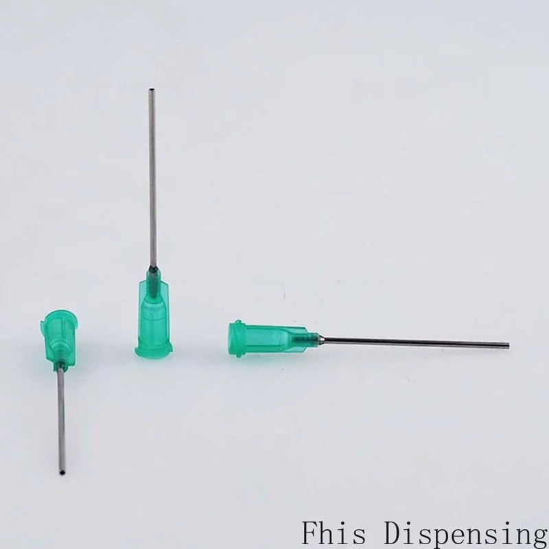 W/ISO Standard Dispensing Needles PP Luer Lock Hub Tubing Length Precision S.S Dispense 1.5 Inch 18G Blunt Tips Pack of 30