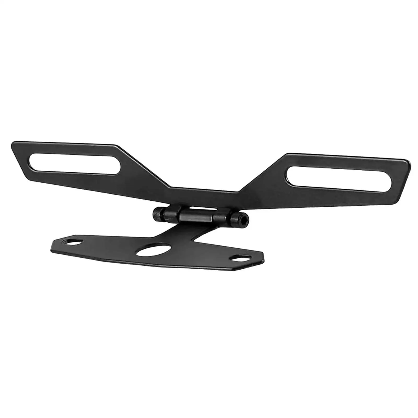 Motorcycle Folding Plate Holder Rear Light Bracket Easy to Install Practical Durability Premium Replace