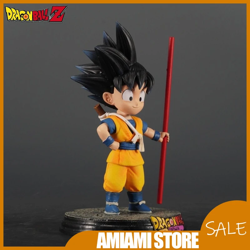 

18 см Dragon Ball Kid Goku GK Статуя ПВХ Стоящая поза Фигурка Аниме Коллекционная модель для настольного дисплея Подарки на день рождения Игрушки для детей
