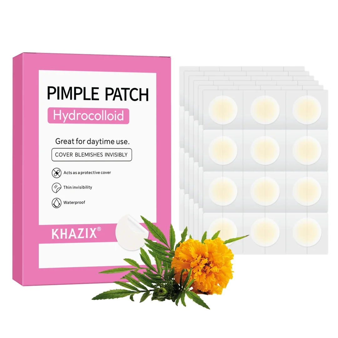 العناية بالبشرة اللطيفة. مصنوعة من مادة الغروانية المائية. مناسبة للبشرة الحساسة والمضادة لحب الشباب. رقع حب الشباب المعبأة بشكل فردي. #1