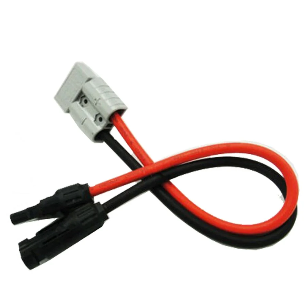 50 AMP Connector To Solar Panel Cable Y Adaptor Connector 30cm 12AWG  Male And Female Connectors