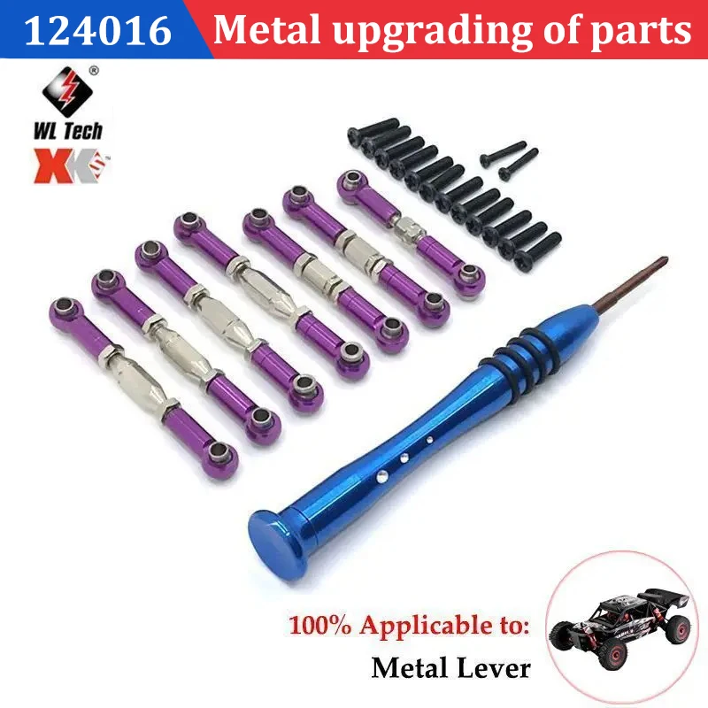 WLTOYS 144001 144002 124016 124016 124017 124019 Metal Retrofit RC Accessories Set Rc Cars for Adults Rc Crawler Parts