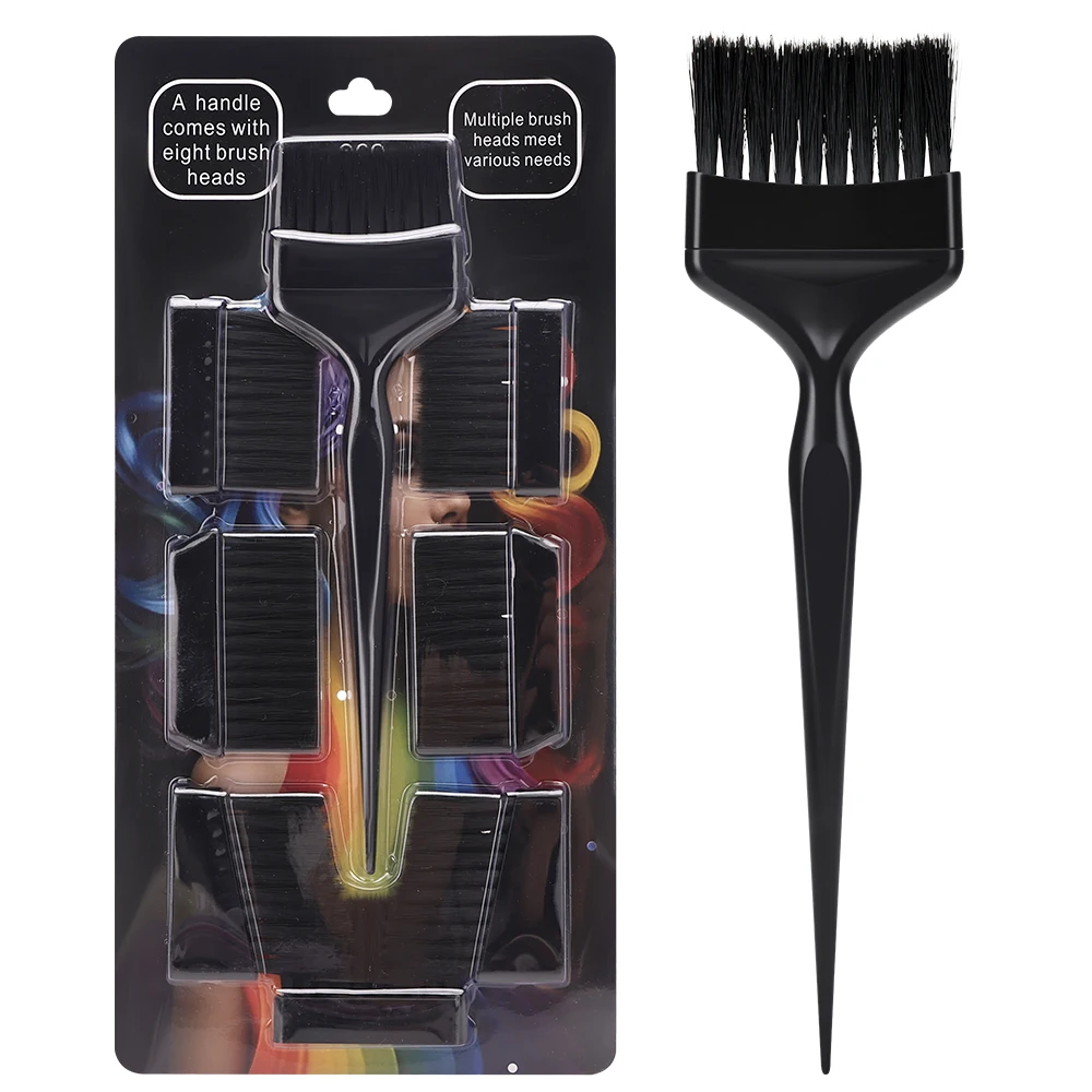 

8 Pack Hair Dye Brushes Replacement Set Color Tint Applicator Hair Coloring Dying Brush Kit for Salon Use Home DIY Dying