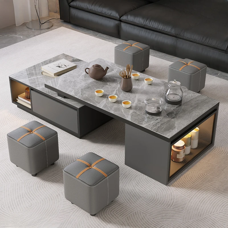 Coffee Tables for Living Room Sofa Side Table Dining Set Lifting Center Cofee Conference Trolley Corner Bed Service Dressing End