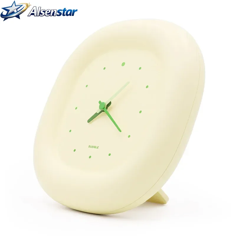 Bubble Clock Wall Simple New Living Room Bedroom Silent For Home Decoration Quartz Needle Self Adhesive Hanging Watch