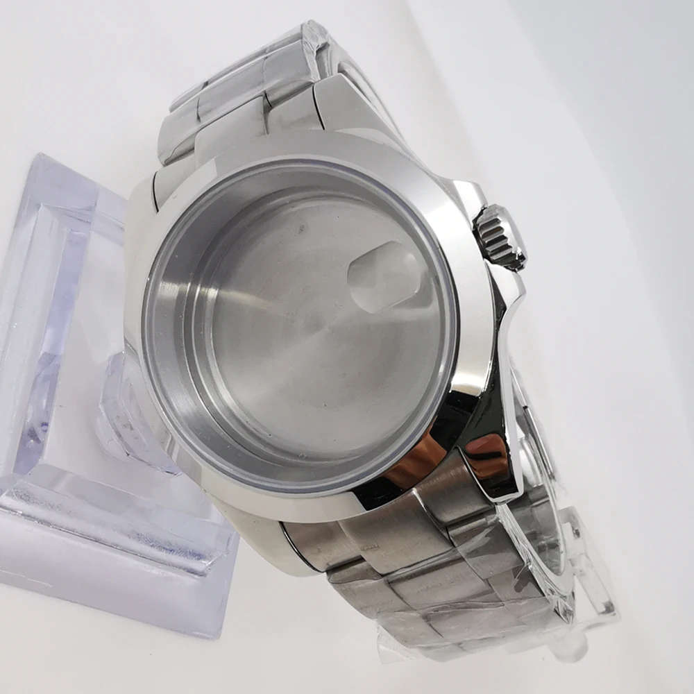 

39mm watch case sapphire glass fit NH35 NH34 NH36 ETA2824 PT5000 movement