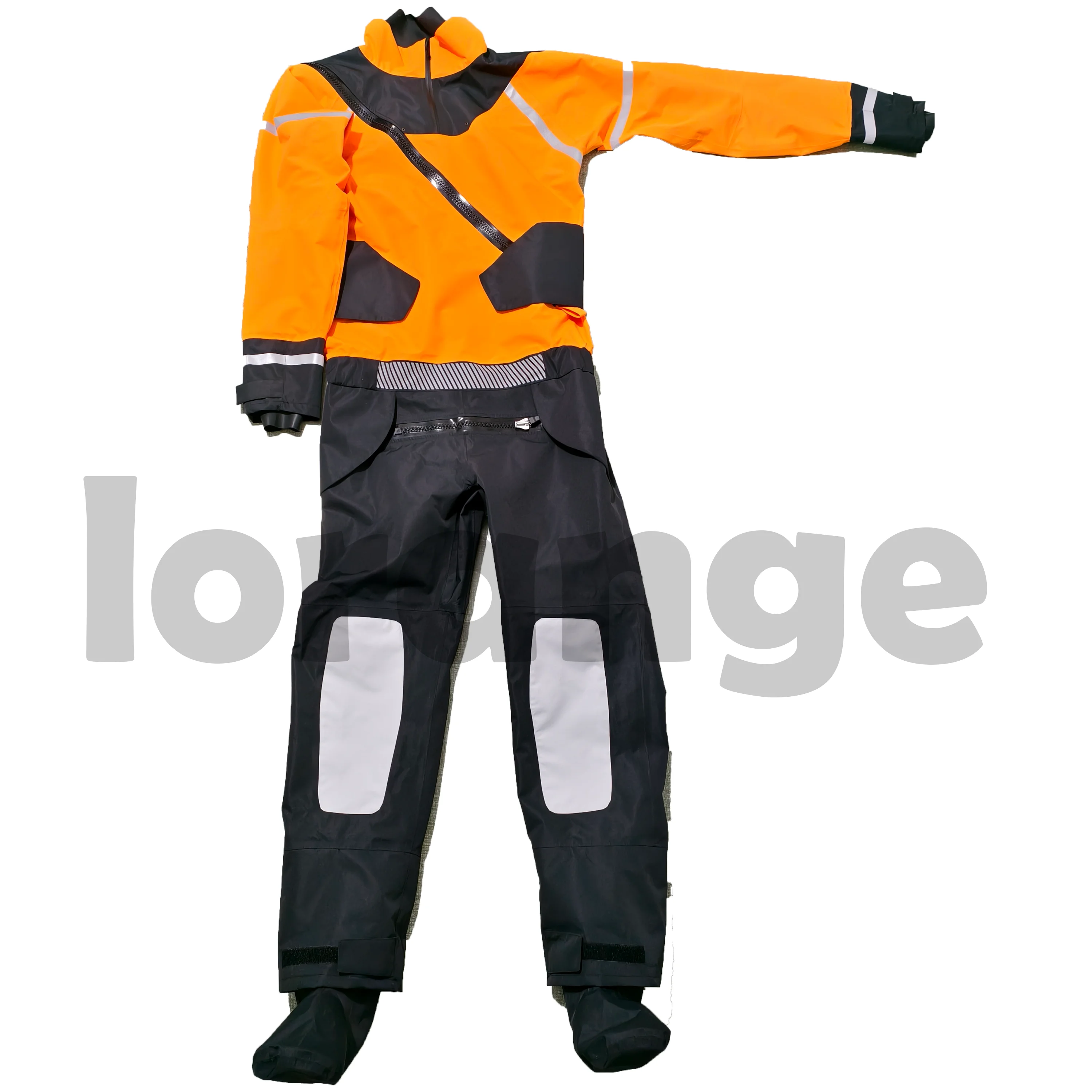

Lorange men's Drysuit 3 layer waterproof Breathable Kayak drysuit For Kayaking Rafting Canoeing Paddling SUP Surfing Fishing