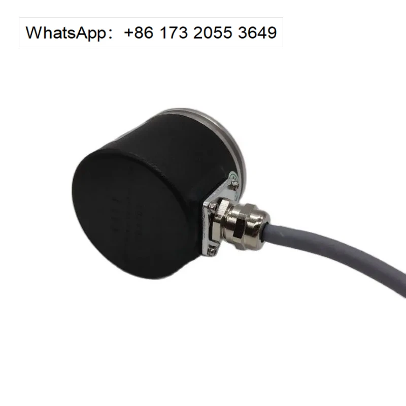 CAX60 Multiturn Absolute Rotary Position Sensor 13Bit SSI Gray Code 4096 Laps Clamping Flange Solid Shaft Encoder