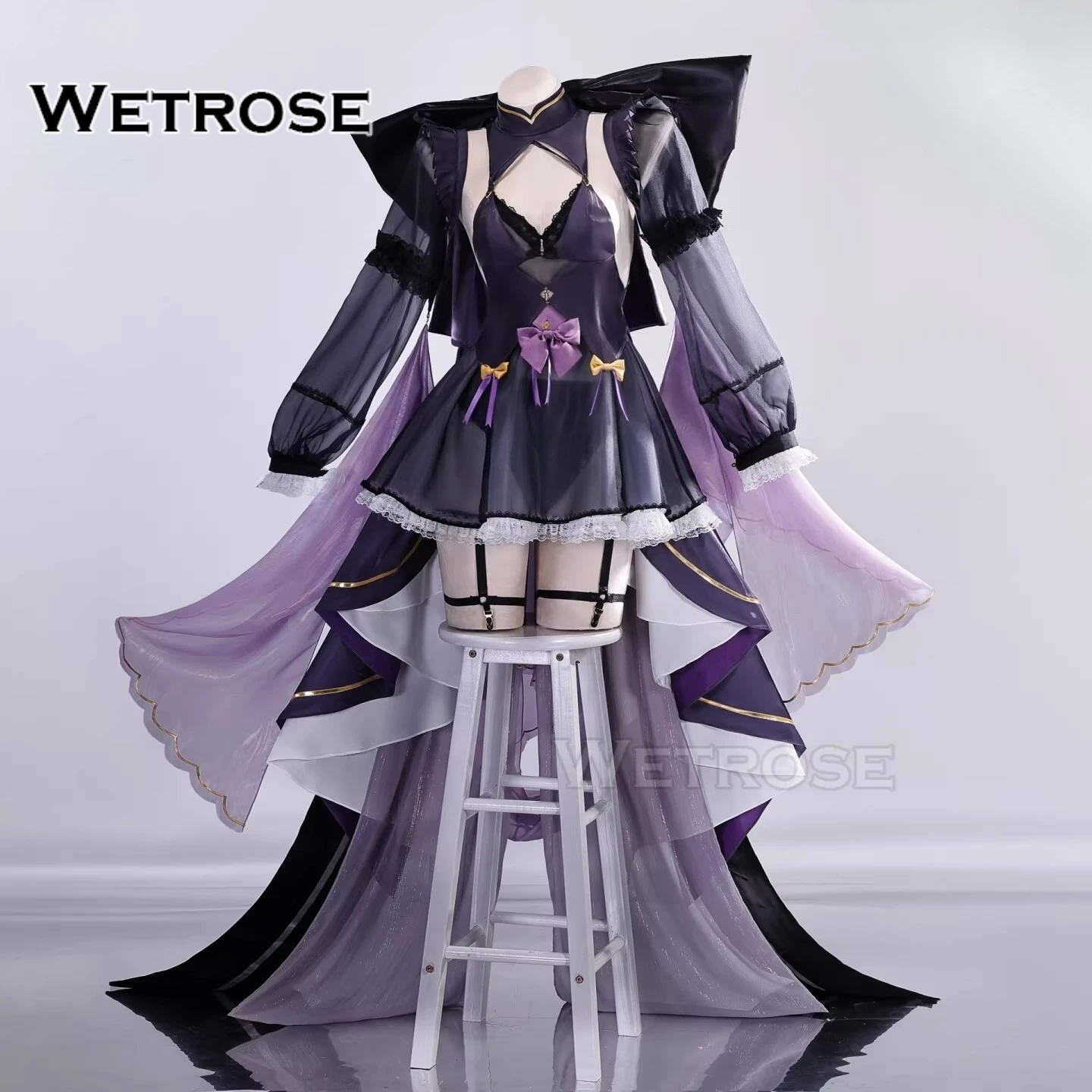 Azur Lane Musashi Cosplay Costume – Game Outfit Dress Full Set for Women Halloween Party 2026 - view 2