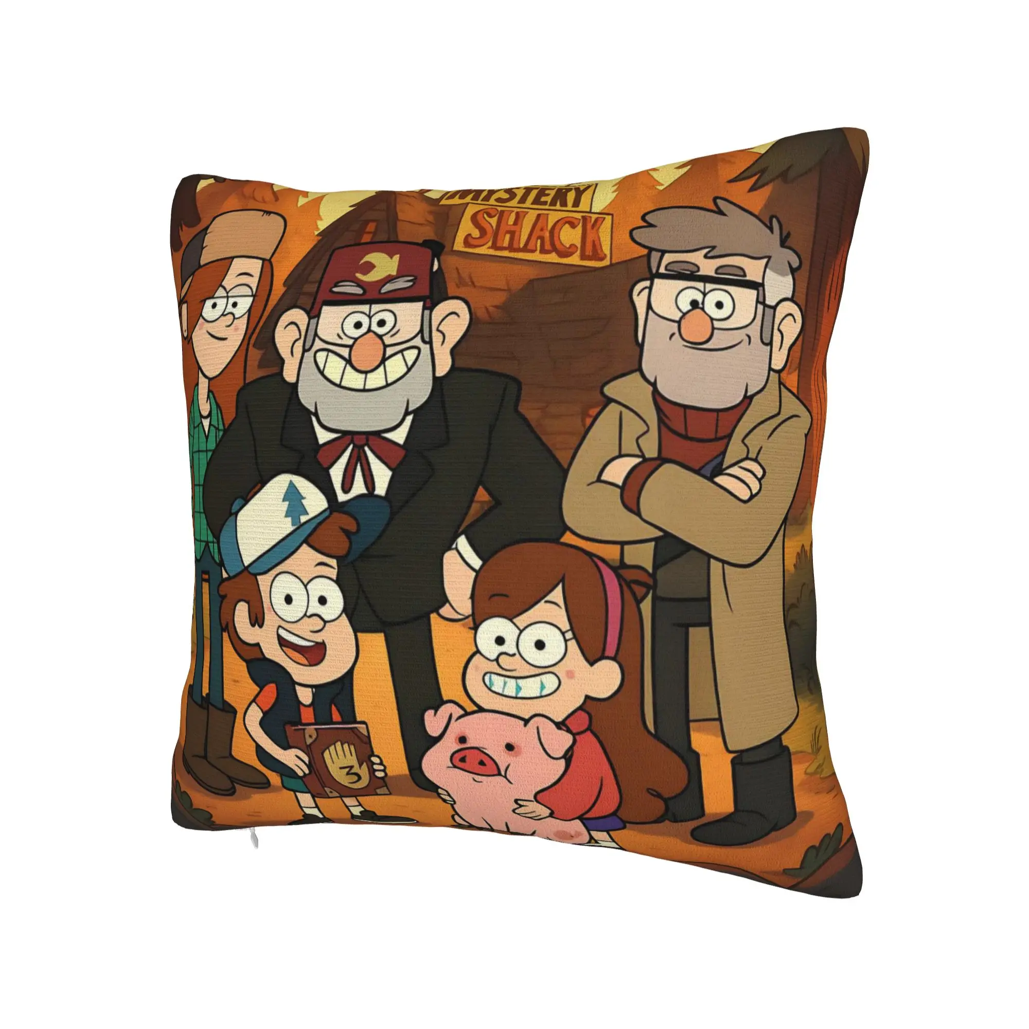 G-Gravity Falls Pillowcases Merch Printing Cushion Cover Decor  Throw Pillow Case Cover Home Multiple Sizes
