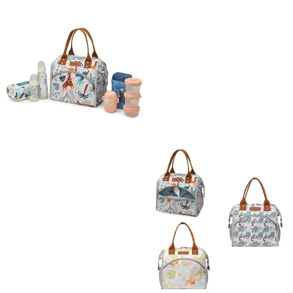 

High Capacity Mother Handbag Comfortable Bag for Organized Baby Gear Storage 425F