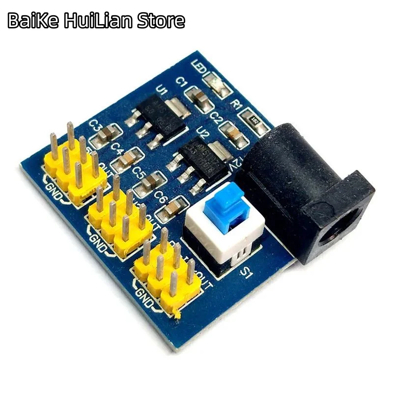 

Dc-dc 12v To 3.3v 5v Step Down Power Supply Module For Multiple Output Voltage Conversion Module New Lot