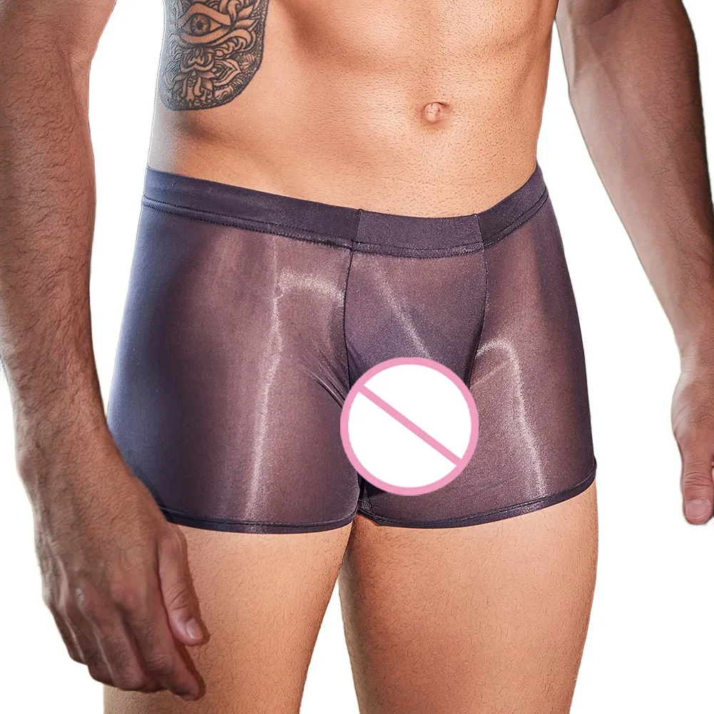 

Men's Ultrathin Sheer Breathable U-convex Pouch Underwear Underpants Sexy Low Waist Boxers Shorts Male Panties