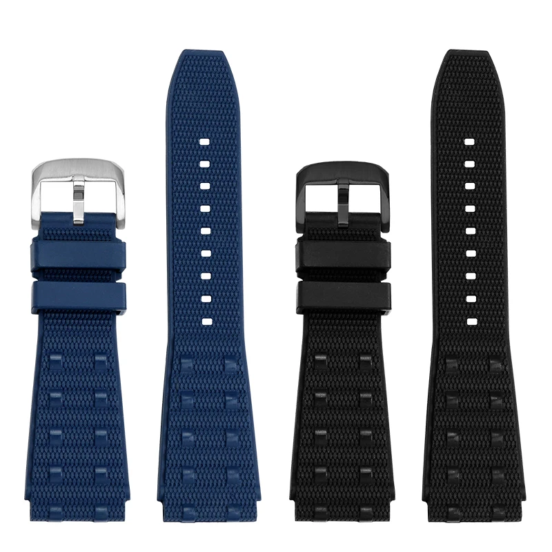 Dla Breitling chronoma B01 gumowy pasek do zegarka fluoru mściciel Super seria Ocean pasek do zegarka 22 mm24mm wodoodporna bransoletka męska