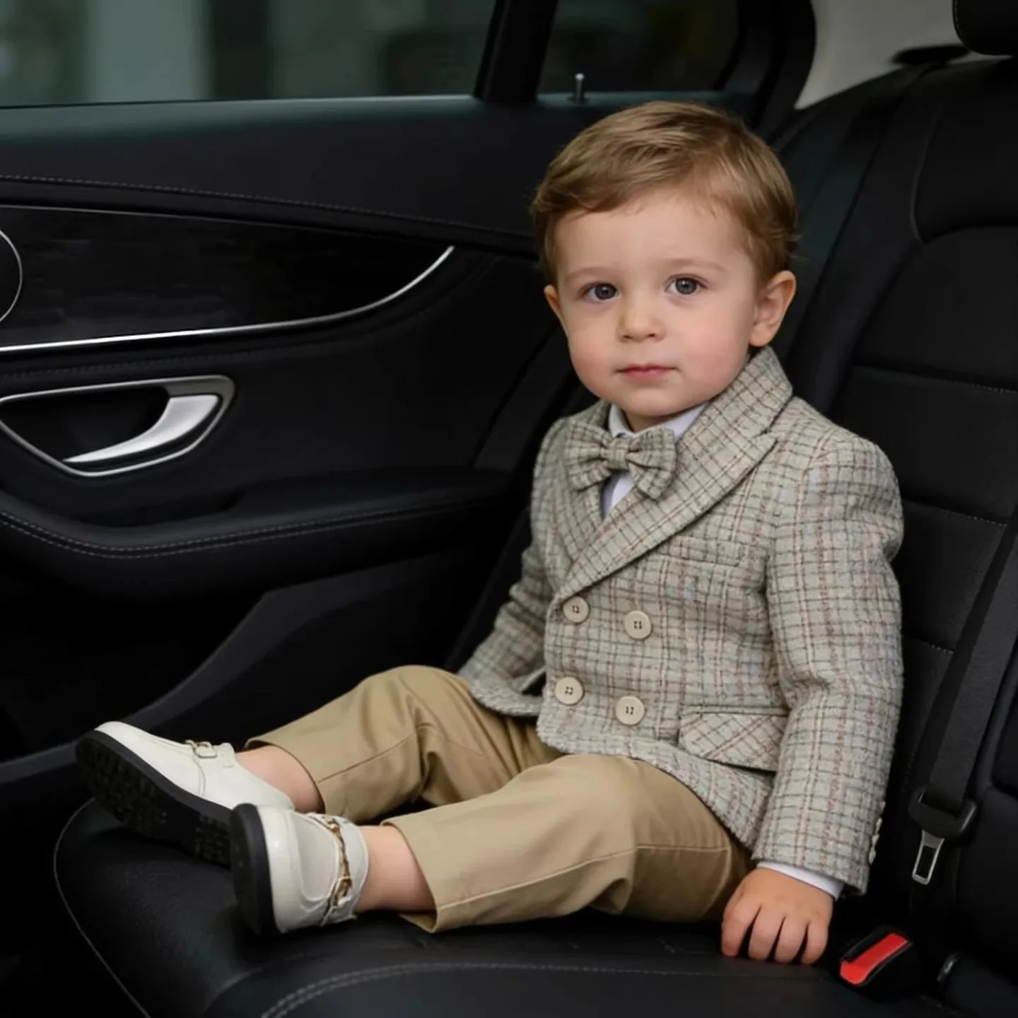 Children's Suit Set Boys' Baby First Birthday Banquet Formal Wear Little Boy Flower Boy Wedding Clothes