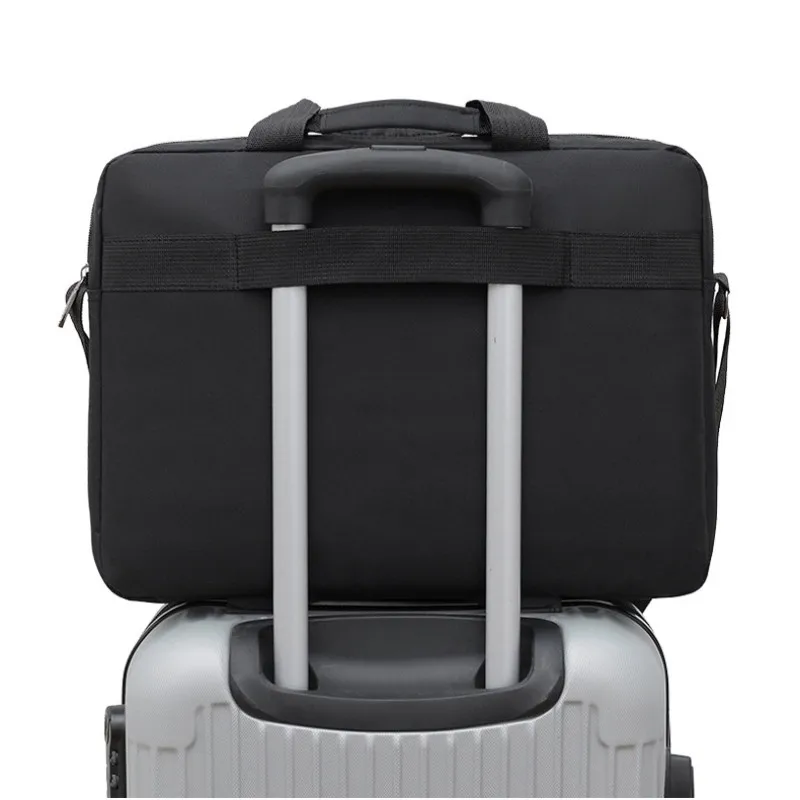 Oxford Fabric Single Shoulder Computer Bag Business Trips Crossbody IPad Power Bank Storage Handbag Briefcase Pouch