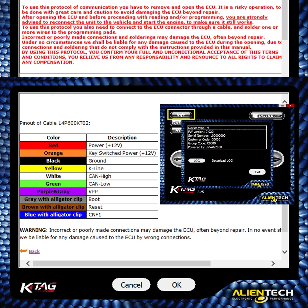 Diagnostic Software Kt-ag 2.25 with Crack 1996-2016 Car Truck ECU Work with KT-AG V7.020 Fix RSA Error/Pcr 2.1 Unlock Corrected