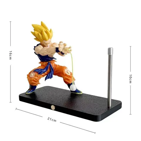 Nikolatoy Son Goku Kamehameha Wave Magnetisk Ljuslampa Dragon Ball Kakarotto Anime Modell Ornament Actionfigur Leksak för Barn 10 best sales Ali-leksaker - №9