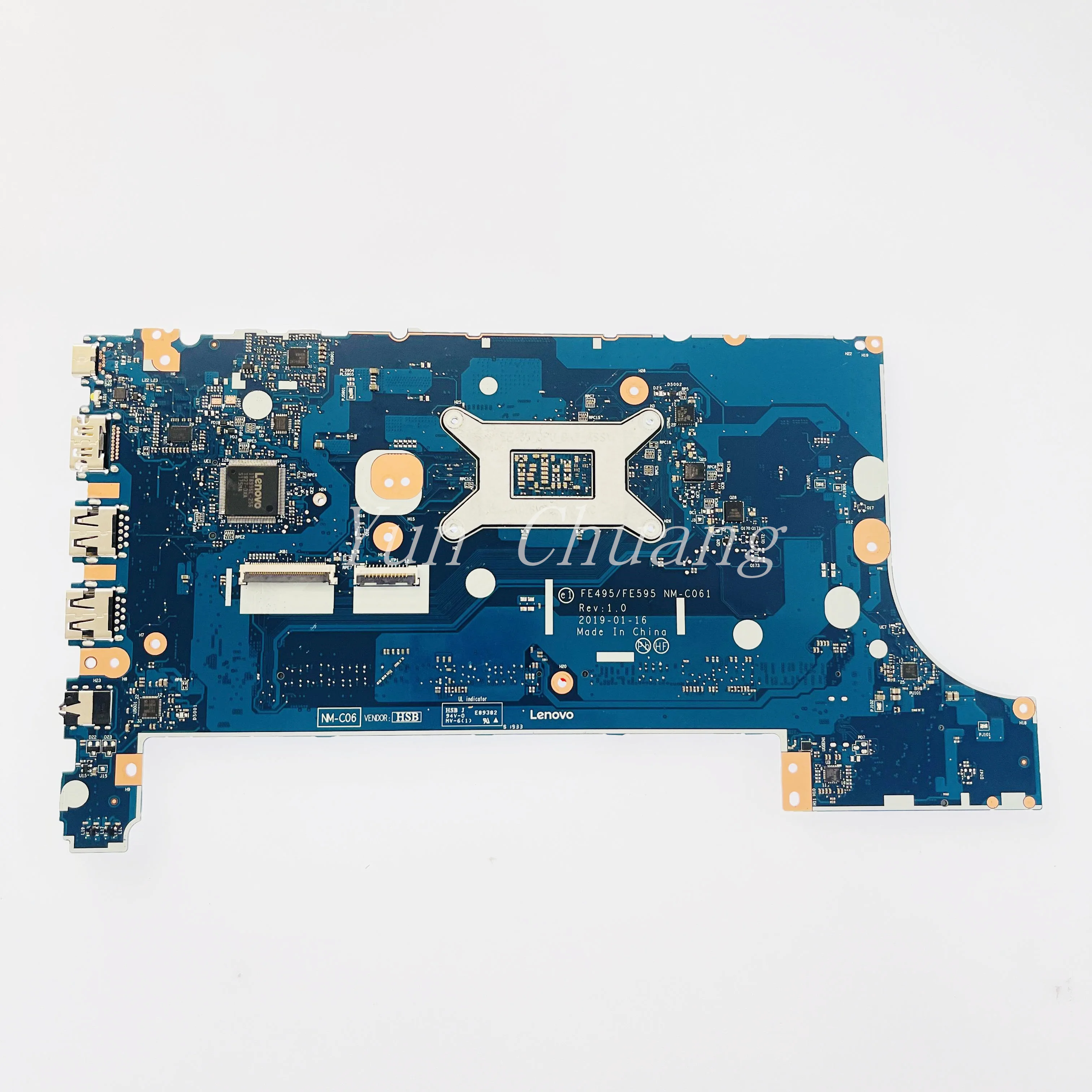 Imagem -02 - Laptop Motherboard para Lenovo Thinkpad Cpu Mainboard Thinkpad E495 E595 R33200u R5-3500u R7-3700u 02 02dl982 Fe495 Fee595