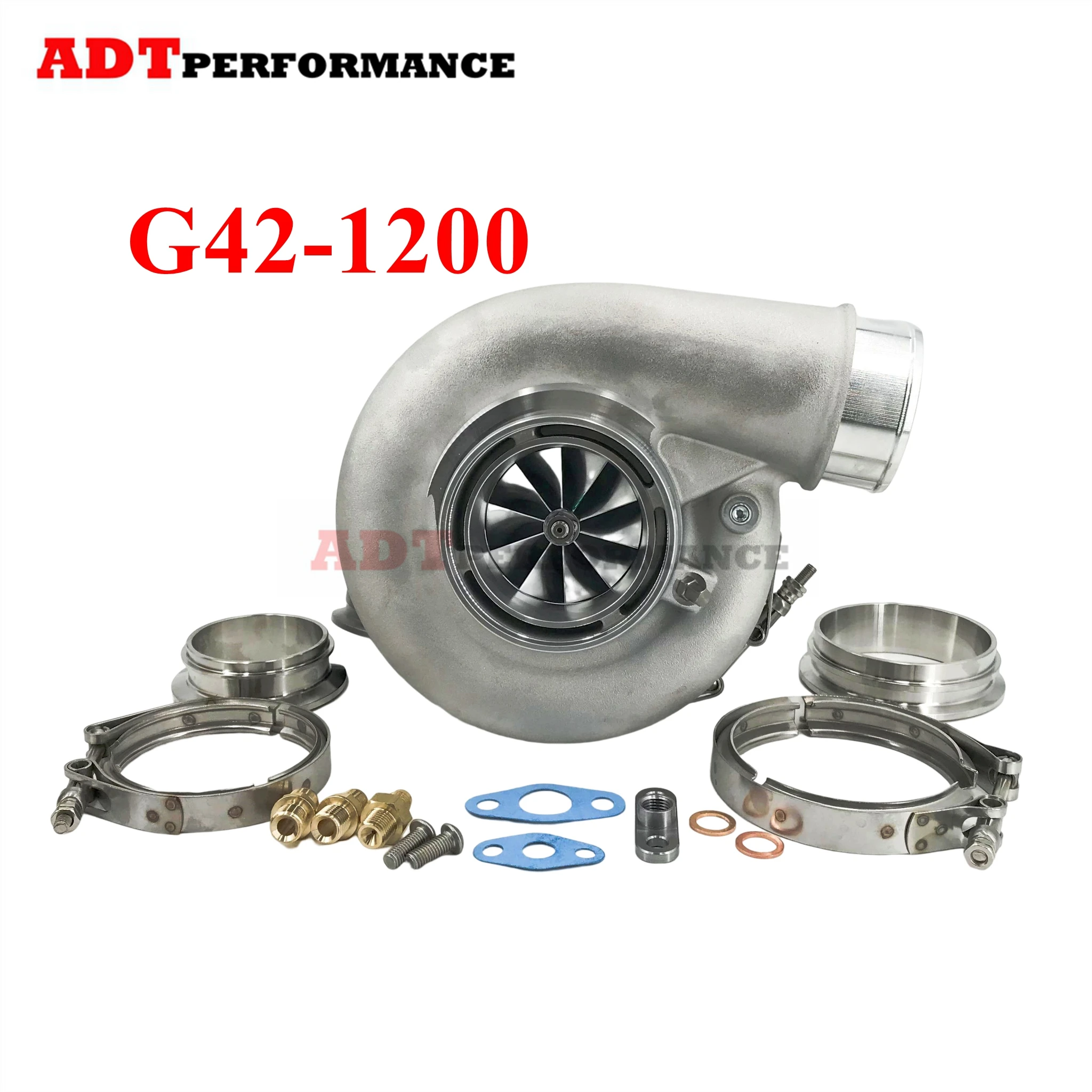 G42-1200 G-Series 73mm G421200 757707-0011 757707-0012 757707-0013 860778-5004S 475-1200HP 2.0L-7.0L Turbocharger Ceramic Dual B