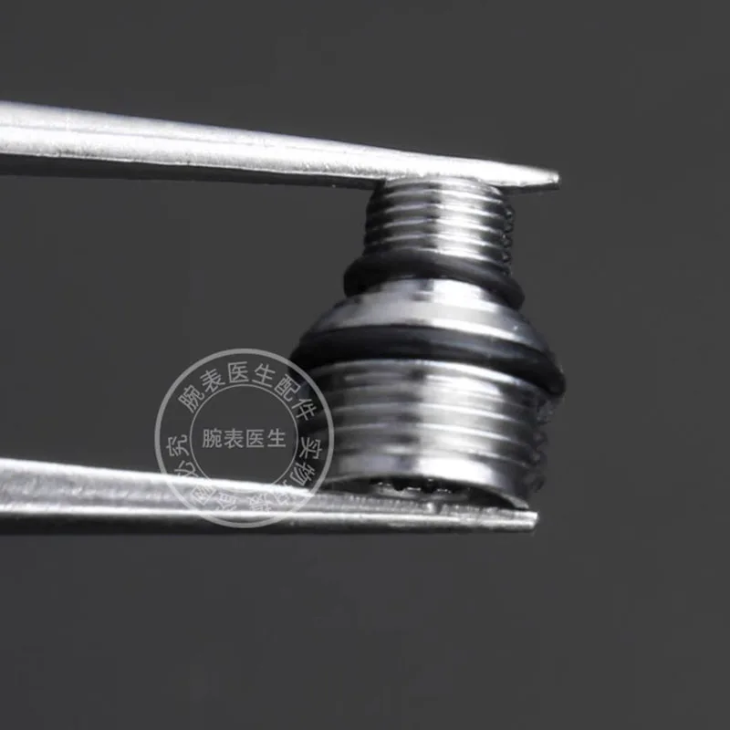 إكسسوارات الساعة لـ رولكس دايتونا تيودور بلاك باي مسامير عالية الجودة مسامير أنبوبية رأس زنبركات مرنة تاج الساعة