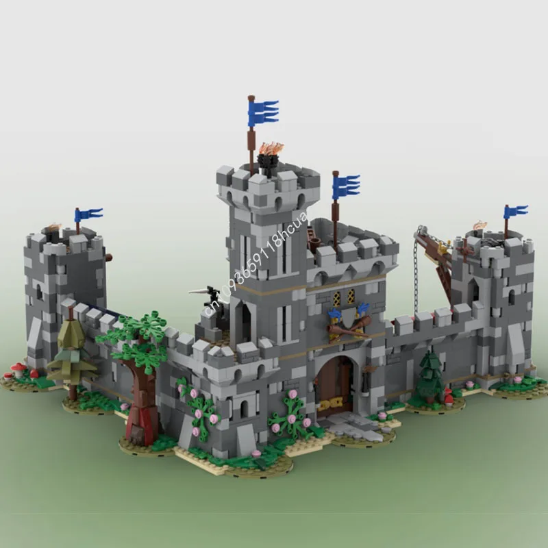 

2357 шт. MOC средневековый морской рынок строительные блоки коллекционер рождественская игрушка подарок детская модель конструкция DIY сборка