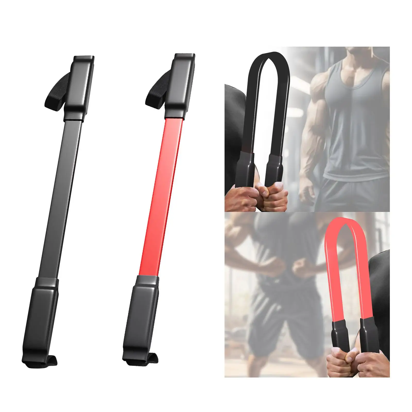 Bar Full Exercise Equipment Fiberglass Chest Workout Tool Arm Strength Bar for Home Gym Resistance
