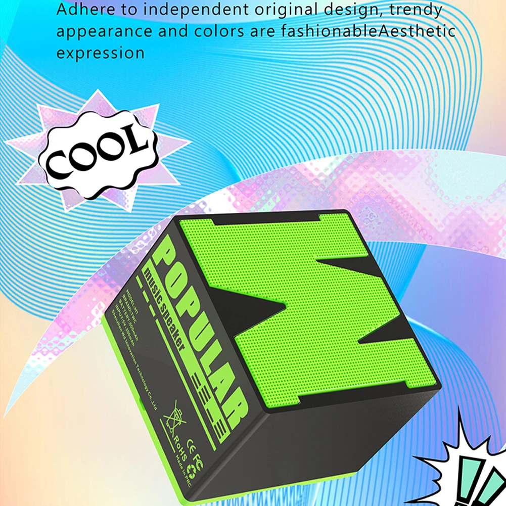 M1 Wireless Bluetooth Speakers Mini Audio Portable Speaker HIFI Small Portable Speaker Hands-Free Call Outdoor Sound Box Player