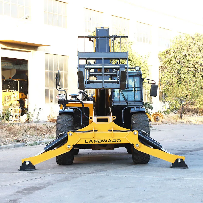 EPA/Euro 5 Project Construction Telehandler 3 Ton Wheel Crane Small Handling Equipment 60 HP Telescopic Handler Customized Sale