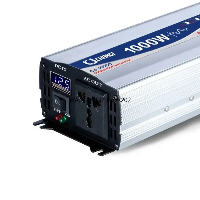 

High Quality 500w 600W 1000W Single Phase Power Inverter 12V/24V 110V/220V High Frequency DC AC Pure Sine Wave Solar Inverter