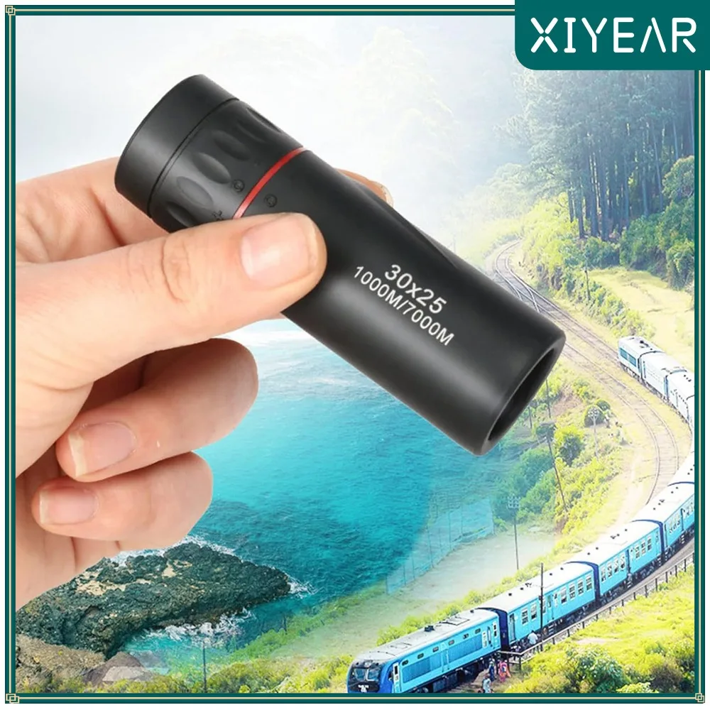 Mini Binoculars Outdoor Monocular 30 x 25 HD Optical Focus For Outdoor Travel Camping Hunting Portable Binoculars.