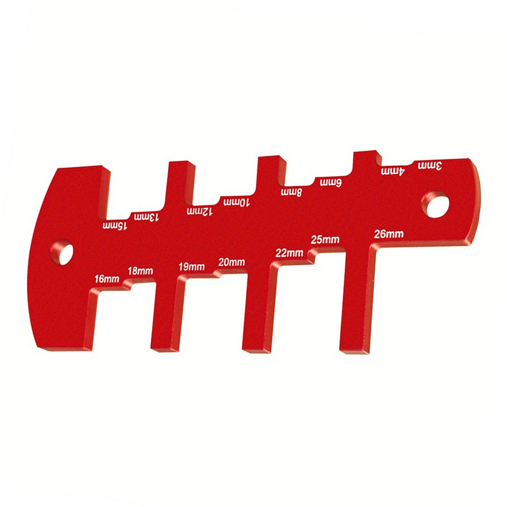 

Table Saw Height Gauge Tool for Accurate Depth Measurement 3 To 26mm Essential for Woodworking and DIY Projects
