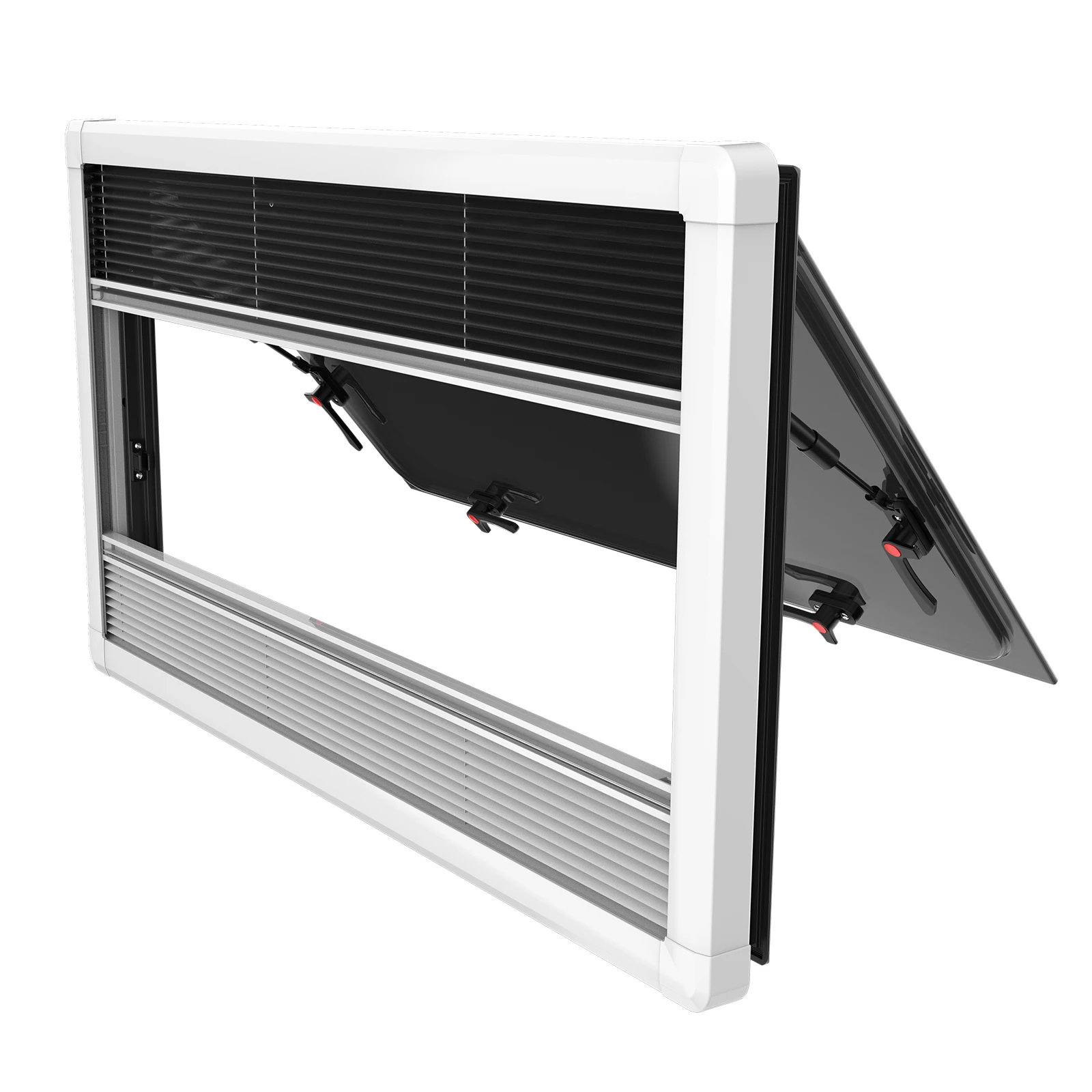 

800x450mm Aluminum Alloy RV Windows Double Acrylic Glass Windows with Blind for Motorhome Campers & Caravans