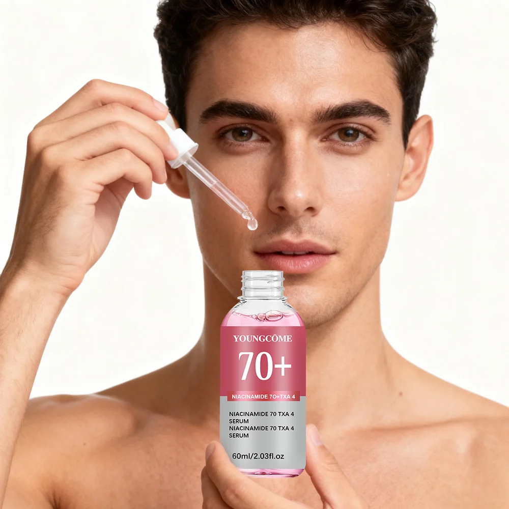 نيكوتيناميد كريم جوهر مجموعة تبييض النمش كريم إزالة الكلف البقع الداكنة الميلانين مكافحة الشيخوخة تقليص المسام ترطيب