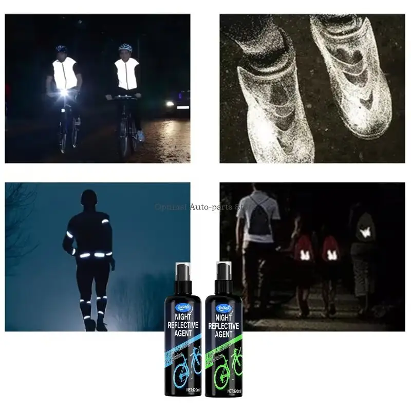  Light-Reflective Sprayer Paint Coating 120ml for Targeted Application to Gear, Outdoor Items, and Accessories