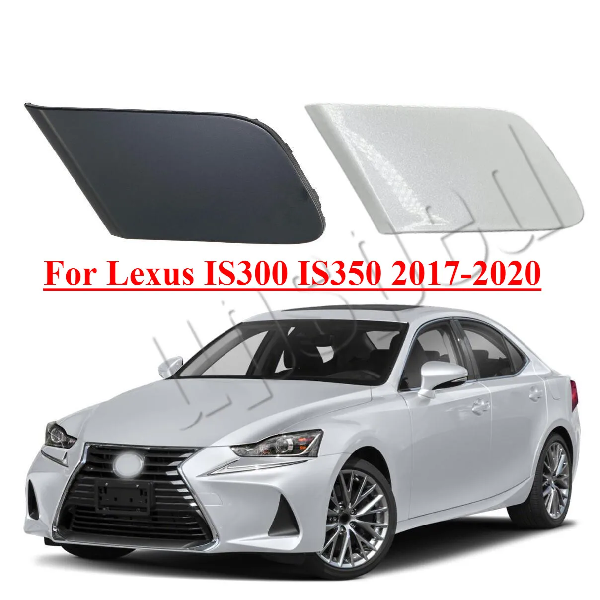 

Front Bumper Tow Hook Hole Cover Cap For Lexus IS300 IS350 2017-2020 52129-53916