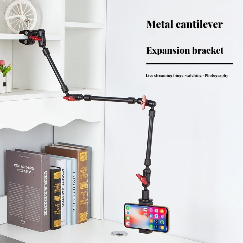 

Camera Magic Arm Articulating Arm 32" Bracket for Gopro Action Camera Smartphone Camcorder Clamp Mount Webcam Photo Studio