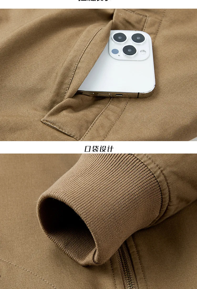 Men Lapel Pilot Workwear Cotton Coat Men Full Cotton Lamb Fleece Thick Parkas Men Oversize Casual Thermal Top Fur Collar Parkas