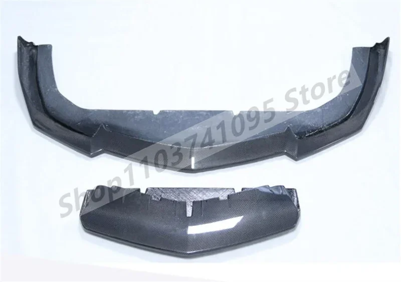 Real Carbon Fiber Front Bumper Splitters Cup Flaps Lid Spoiler Lip For Lamborghini Aventador LP700 LP720 DMC Style