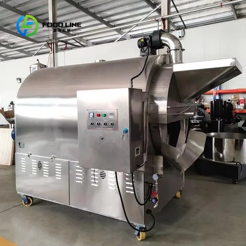 Custom Industrial Coffee Roasting Machine 220V Electric Roaster for Beans Nuts Bulk Buying Receive Extra Discount