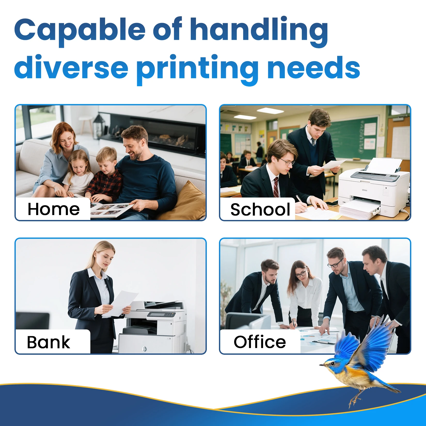 Jhaan 130A متوافق مع خراطيش الحبر HP CF350A CF351A CF352A CF353A لطابعات HP Color Laserjet Pro MFP M176n M177fw