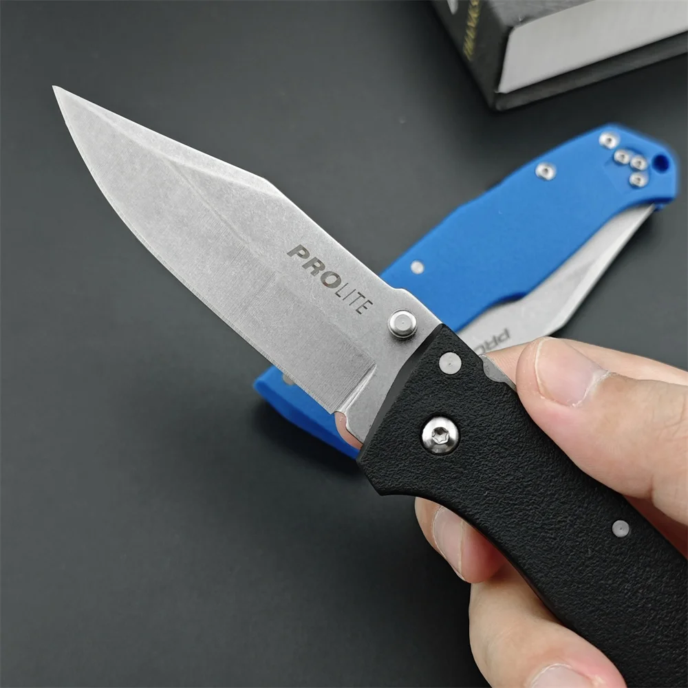 EDC 20NSC Pro Lite Clip Pt，New German 4116 Krupp 440C Blade Folding Knife Nylon Fiber Handle Fishing Hunting Camping Pocket Tool