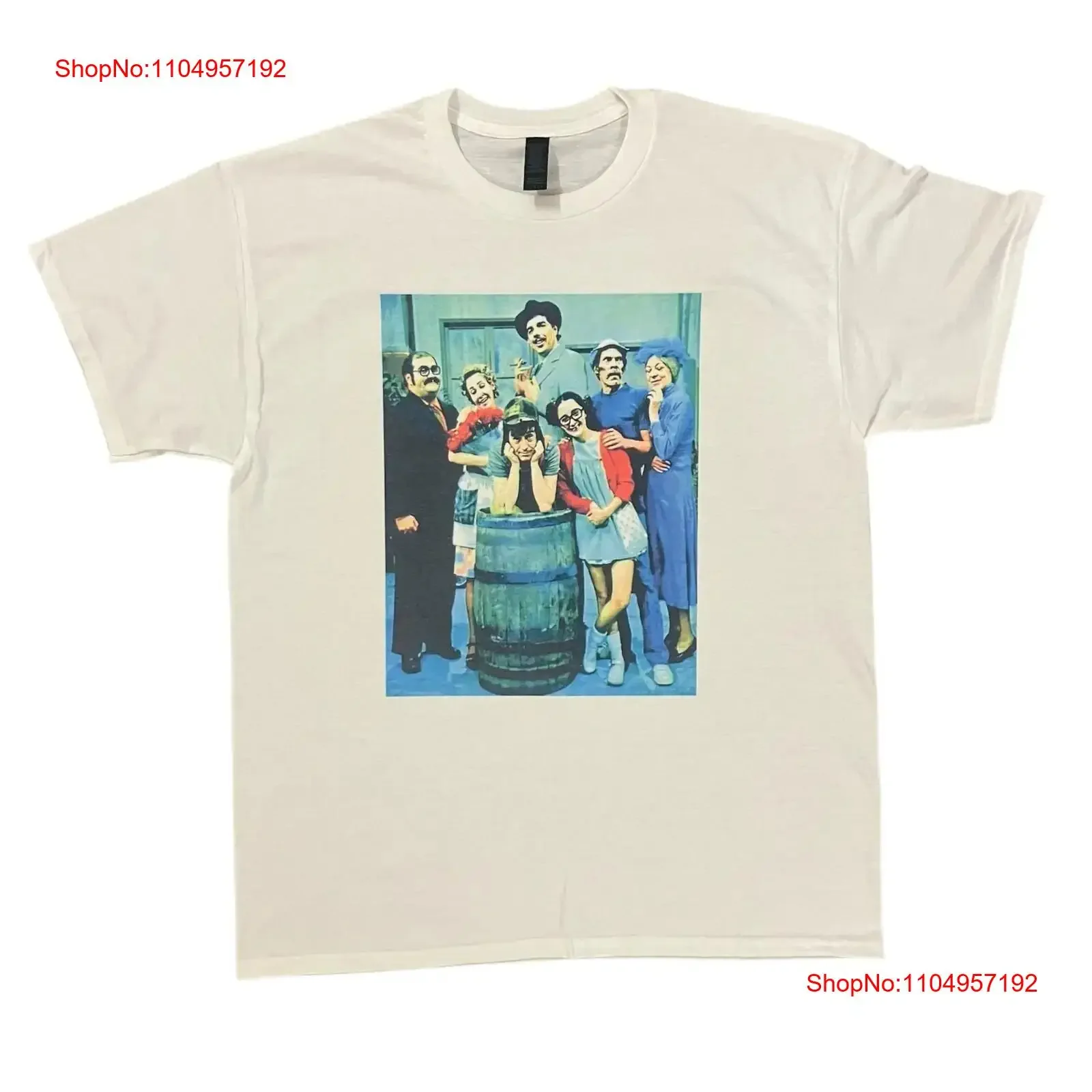 Camiseta de El Chavo del Ocho para hombre, programa de televisión Vintage, Retro, divertido, vintage mexicano, lavado, gráfico transpirable, versátil