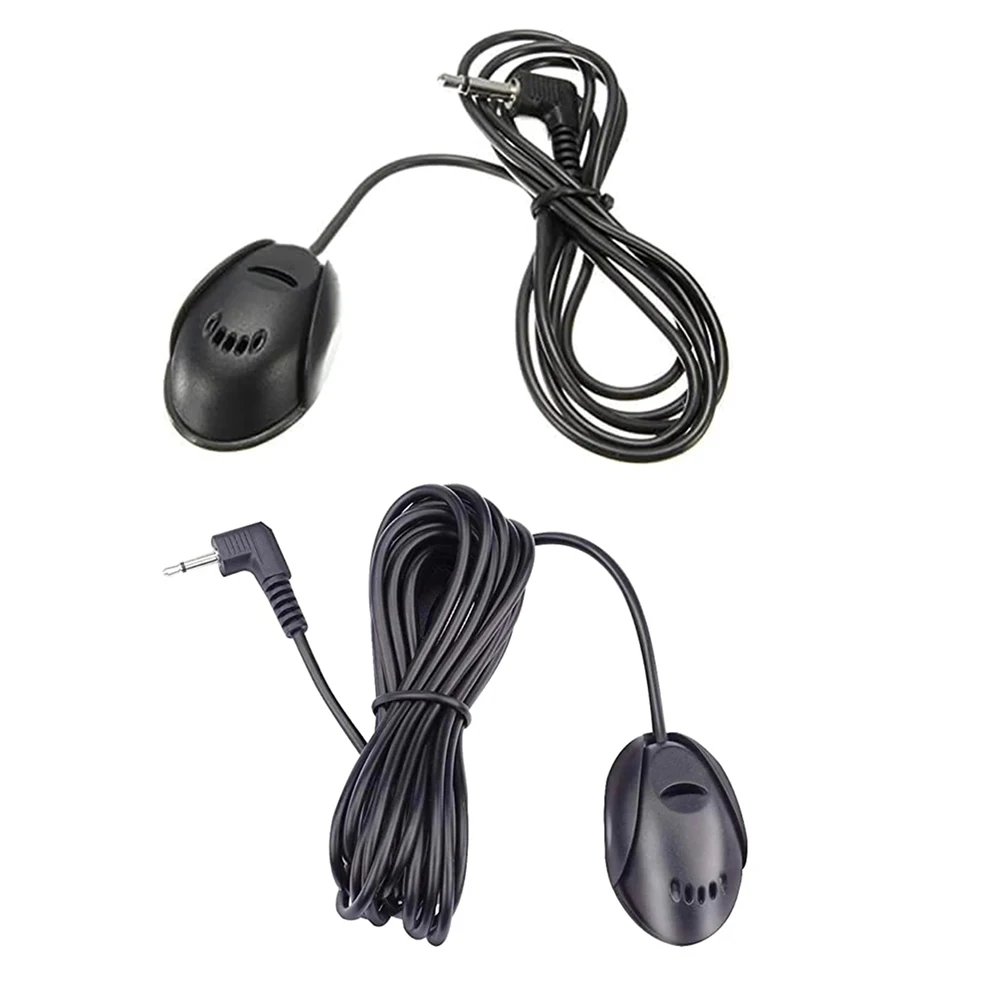Mini Car Microphone External Paste Type with Noise Reduction for Bluetooth Hands-free Calls and GPS Navigation
