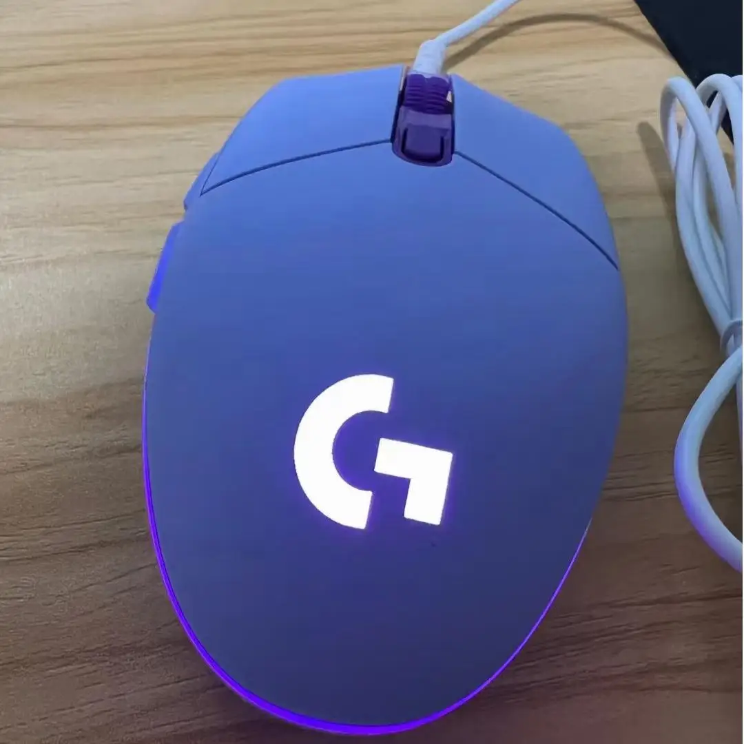 

Logitech (G) G102 Gaming Mouse Wired 8000 DPI Optical Ergonomic with 16.8M LED Color Customizable 6 Buttons for PC Accessories
