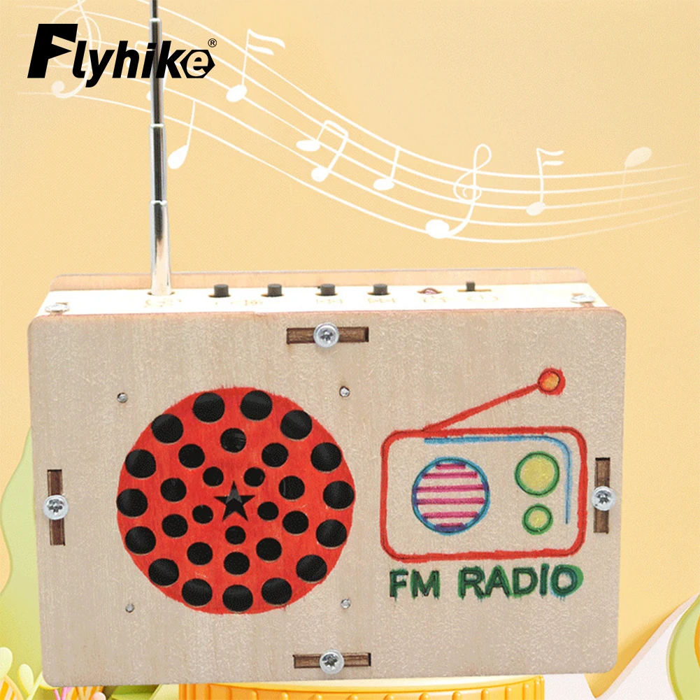 DIY FM Radio Model Student Science Education Scientific Training Experimental Equipment Steam Toys