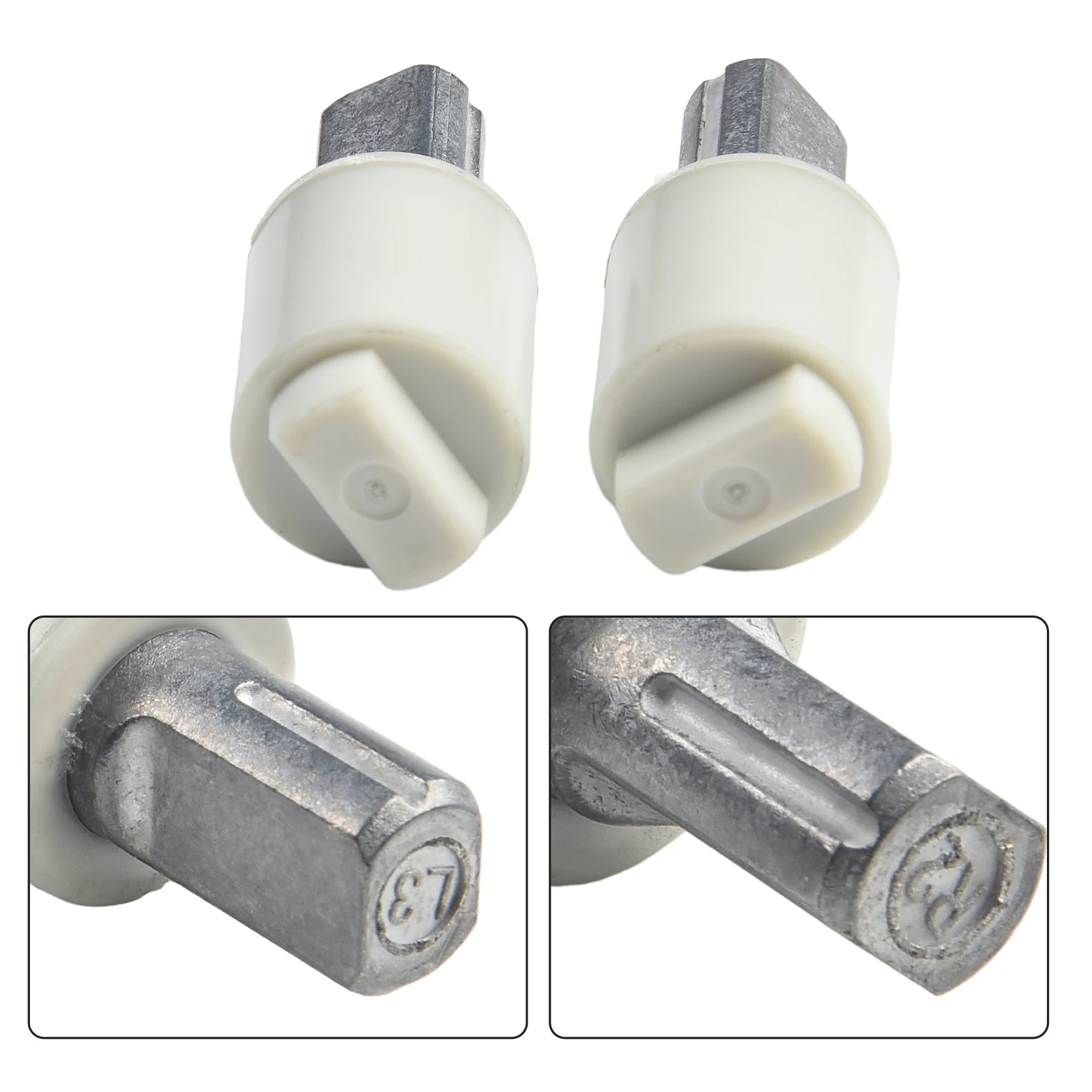 2pc Toilet Seat Rotary Damper Hydraulic Soft Close Rotary Damper Hinge Slow Down Hinge Toilet Lid Mute Buffer Fixing Connector