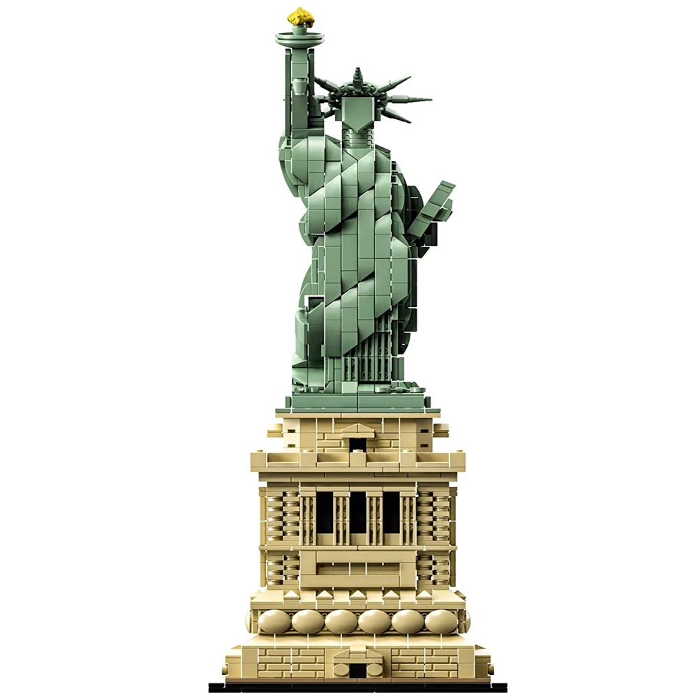 

1685 Pieces Architecture Statue of Liberty Large Collection Building Set Model Gift for Kids and Adults Compatible 21042