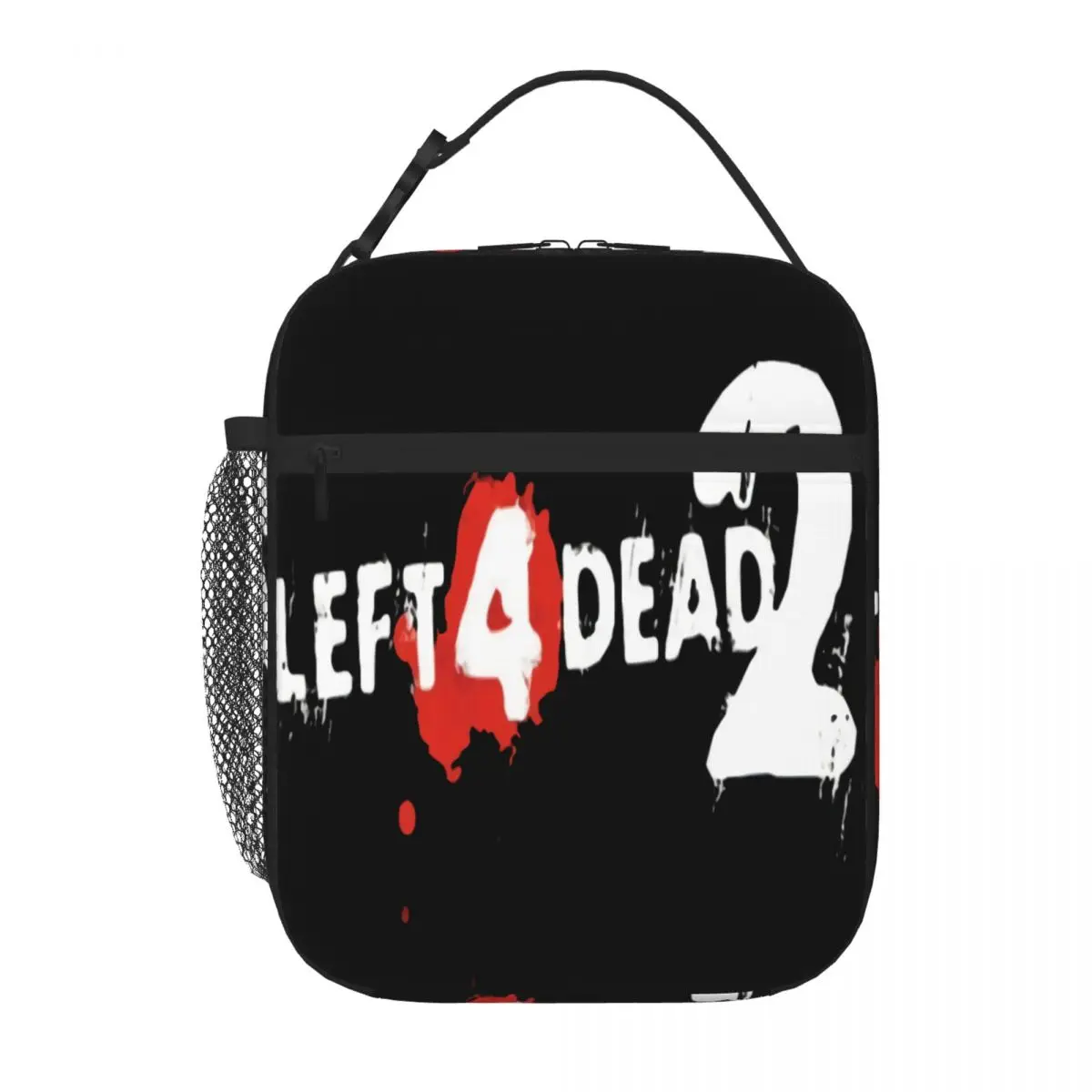 Hot Sale LEFT 4 DEAD 2 LOGO Waterproof Surface Food Cooler Bag Seaside Lunch School Lunch Bag